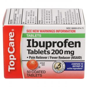 Ibuprofen Coated Tablet 50 Ct