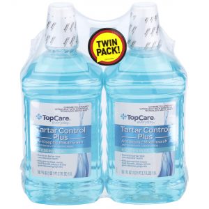 Mouthwash Tartar Control Plus, Iceberg Blue, Twin Pack