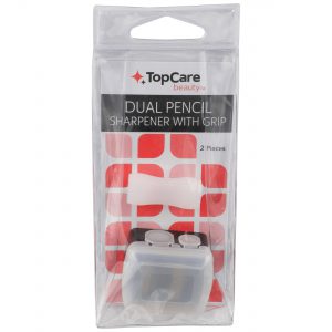 Duel Pencil Sharpener with Grip