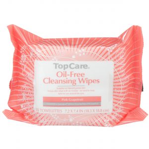 Cleansing Wipes Pink Grapefruit Oil Free