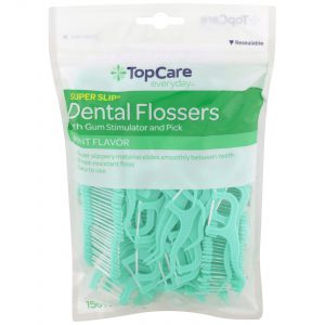 Dental Flossers Super Slip, Mint