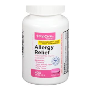 Allergy Relief Diphenhydramine Tablet 400 Ct