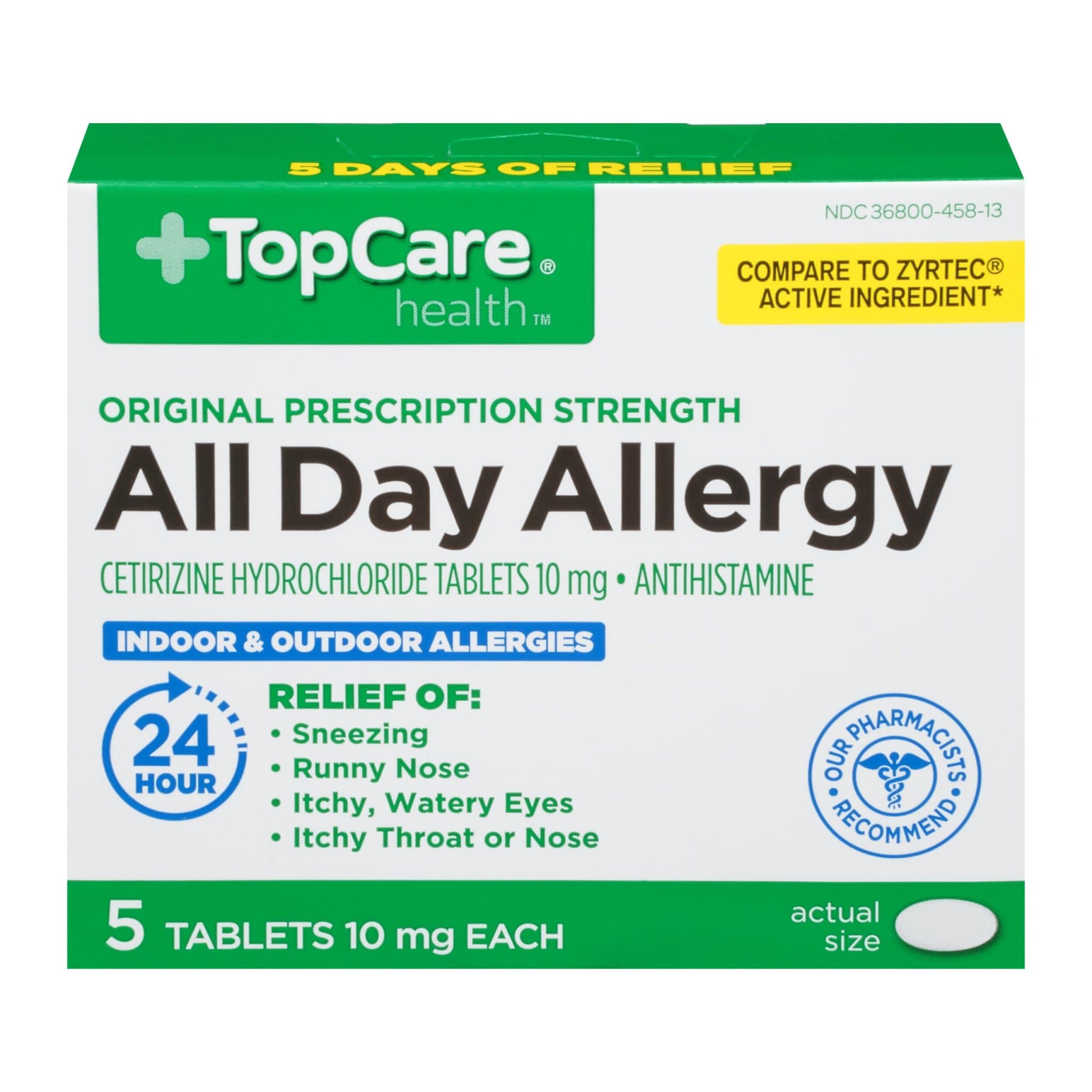 Cold, Cough & Allergy Topcare