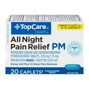 All Night Pain Relief PM Caplet 20 Ct