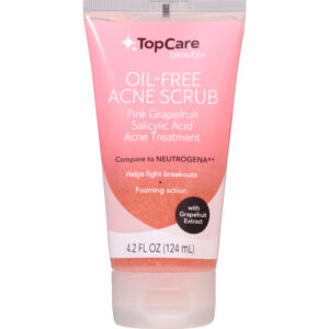 TopCare Beauty Oil-Free Pink Grapefruit Acne Scrub 4.2 fl oz