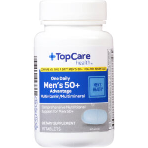 TopCare Health One Daily Men's 50+ Advantage Multivitamin/Multimineral 65 Tablets