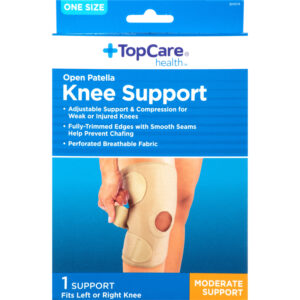 TopCare Health One Size Open Patella Moderate Knee Support 1 ea