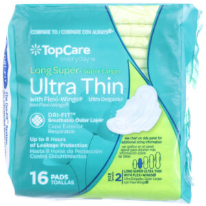 Long Super Absorbency Ultra Thin With Flexi-Wings Pads