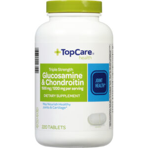 TopCare Health Triple Strength Glucosamine & Chondroitin Tablets 220 ea