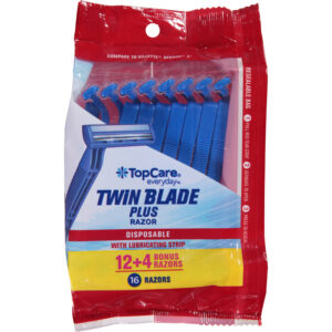 TopCare Everyday Disposable Twin Blade Plus Razor 16 ea