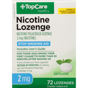 Nicotine Polacrilex 2 Mg Stop Smoking Aid Lozenges  Mint