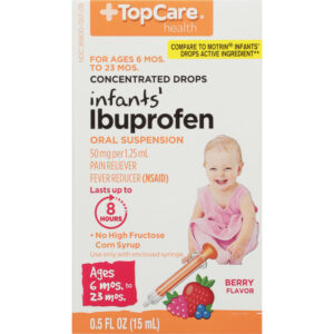 TopCare Health 50 mg Infants' Berry Flavor Ibuprofen 0.5 fl oz