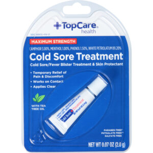 TopCare Health Maximum Strength Cold Sore Treatment 0.07 oz