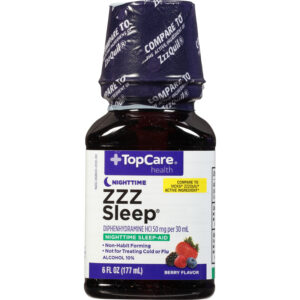 TopCare Health Nighttime 50 mg Berry Flavor Zzz Sleep 6 fl oz