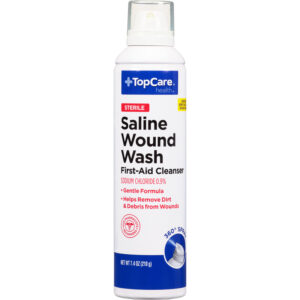 TopCare Health Saline Wound Wash 7.4 oz