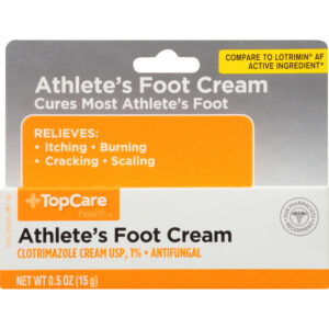 Athlete'S Foot Clotrimazole Usp  1% Antifungal Cream