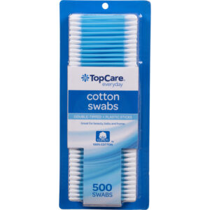 TopCare Everyday Cotton Swabs 500 ea