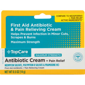 Topical Antibiotic Crm And Pain Relief