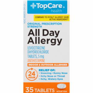 TopCare Health Original Prescription Strength All Day Allergy Tablets 35 ea