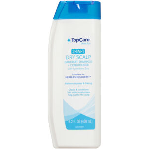 2-In-1 Dry Scalp Dandruff Shampoo + Conditioner With Pyrithione Zinc