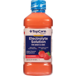 TopCare Health Strawberry Electrolyte Solution 33.8 fl oz