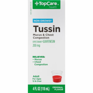 TopCare Health 200 Mg Adult Original Flavor Tussin 4 oz