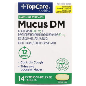 Mucus Rlf Dm Er Max Str 1200Mg 12Hr Tablet