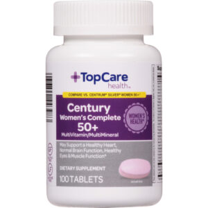 TopCare Health Century Women's Complete 50+ Multivitamin/Multimineral 100 Tablets