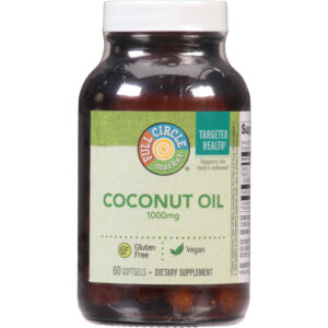 Full Circle Market 1000 mg Coconut Oil 60 Softgels