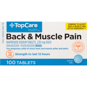 Pain Rlf Naproxen Sodium Back/Muscle Tab