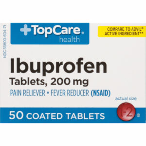 TopCare Health 200 mg Ibuprofen 50 Tablets