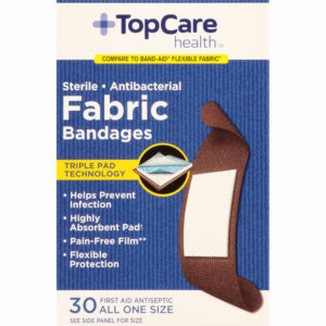 TopCare Health Bandage Fabric Flesh Tone (¾ in x 3 in) 30 ct. - Shade B80