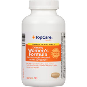 TopCare Health One Daily Women's Formula MultiVitamin/MultiMineral 365 Tablets