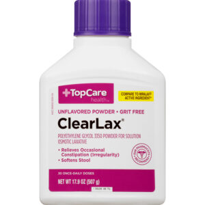 TopCare Health Powder Unflavored Clearlax 17.9 oz
