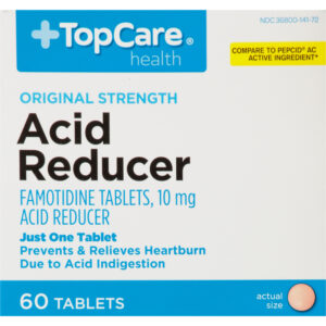 TopCare Health 10 mg Original Strength Acid Reducer 60 Tablets