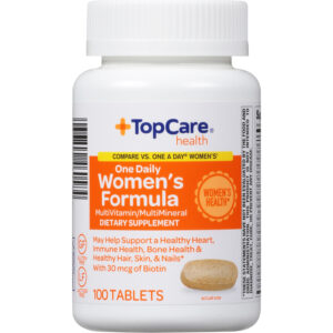 TopCare Health One Daily Women's Formula Multivitamin/Multimineral 100 Tablets