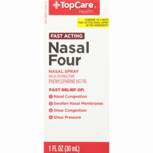 TopCare Health Fast Acting Nasal Four 1 fl oz
