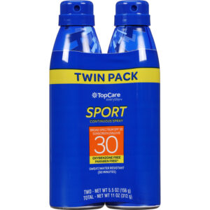 TopCare Everyday Twin Pack Sport Broad Spectrum SPF 30 Sunscreen 2 ea