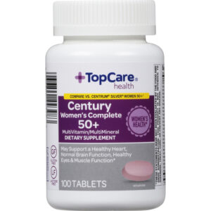TopCare Health Women's Complete 50+ Century Multivitamin/Multimineral 100 Tablets