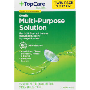 TopCare Health Twin Pack Sterile Multi-Purpose Solution 2 ea