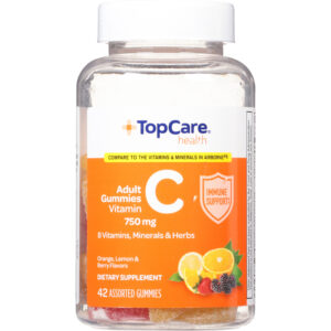 TopCare Health 750 mg Assorted Vitamin C 42 Adult Gummies