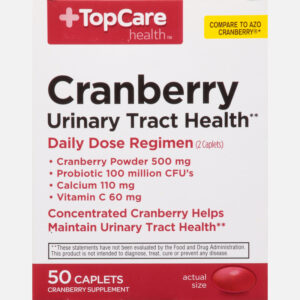 TopCare Health Cranberry 50 Caplets