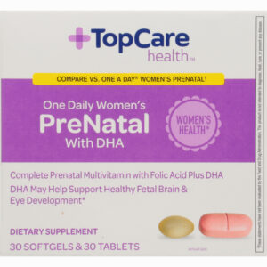 TopCare Health One Daily Women's PreNatal with DHA 60 Pieces