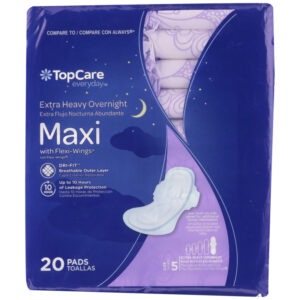 Extra Heavy Overnight Absorbency Maxi With Flexi-Wings Pads