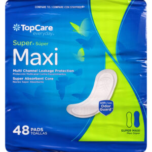 TopCare Everyday Maxi Super Pads 48 ea