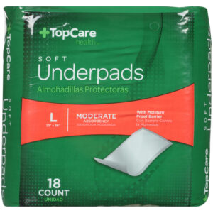 Moderate Absorbency L Soft Underpads