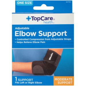 One Size Moderate Adjustable Elbow Support