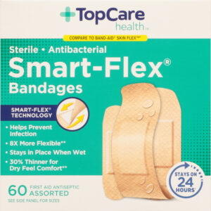 TopCare Health Smart-Flex Assorted Bandages 60 ea