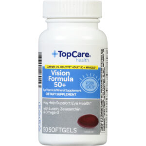 TopCare Health 50+ Vision Formula 50 Softgels