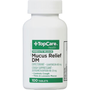 TopCare Health Mucus Relief Immediate Release Tablets 100 ea